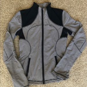 Lululemon Jacket Navy Gingham